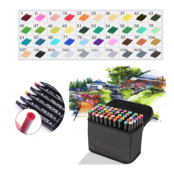 Yc Artist Dual Head Rotuladores Touch Five Juego 40