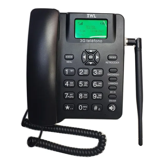 Telefono Rural Remplaza A Huawei F317 Capta 3g Para Ranchosn Color Negro