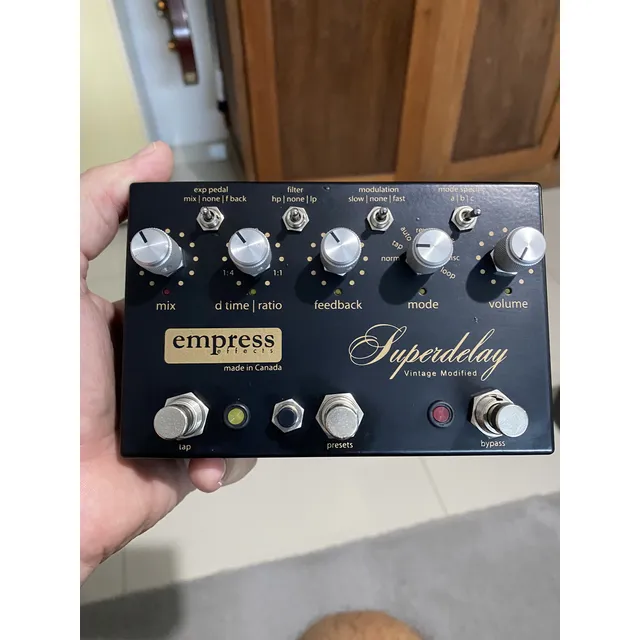 Pedal Empress Vintage Modified Superdelay