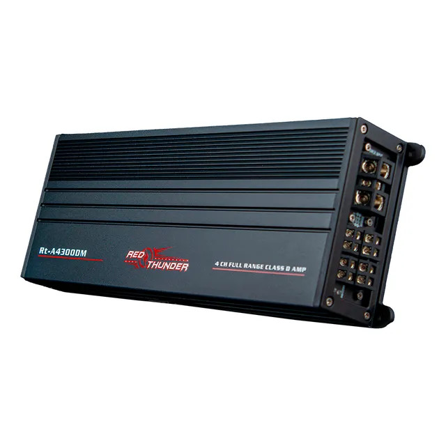 Amplificador 4 Canales Red Thunder Rt-a4300dm 1800w Rms