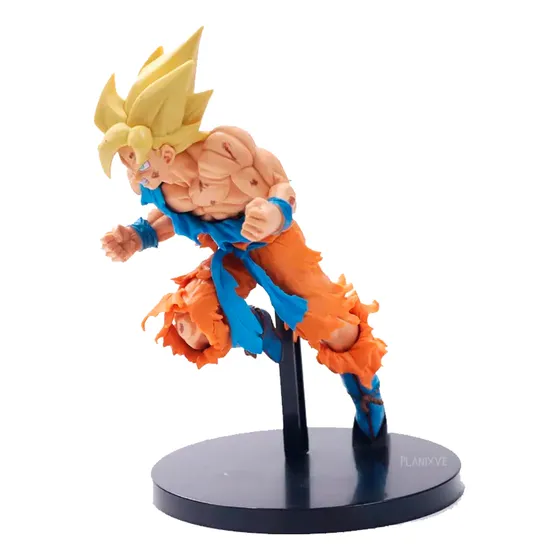 Figura De Dragon Ball Z Goku Ssj Anime Pvc 20cm
