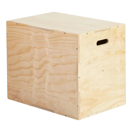 Caja De Madera De Plato De Entrenamiento 12x14x16 Pulgadas