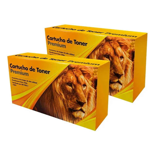 Kit 2 Tóner 3020 Compatible Con Xerox Phaser 3025 3020 Tinta Negro