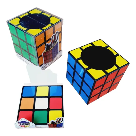Porta Lapices Cubo Rubik 3x3 Magnetico Magic Cube Escritorio