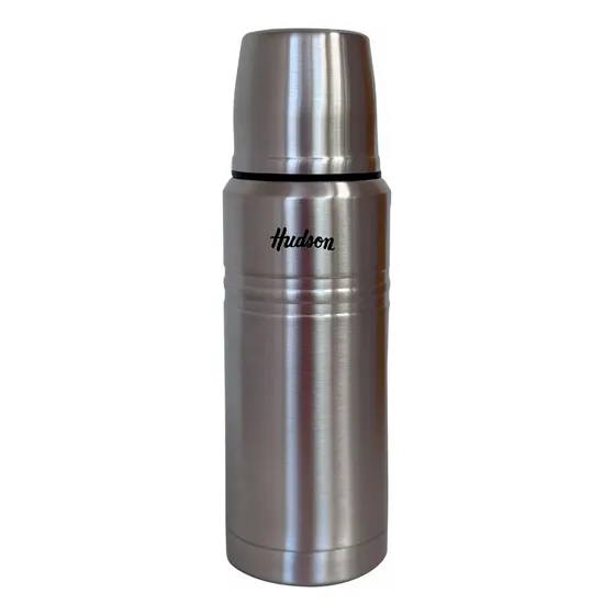 Termo Hudson Acero Inoxidable 500ml Tapon Acero Doble Pared