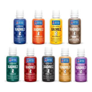 Corante Xadrez Para Misturar Na Tinta Pigmento Parede 50ml Corante Xadrez Para Misturar Na Tinta Pigmento Parede 50ml