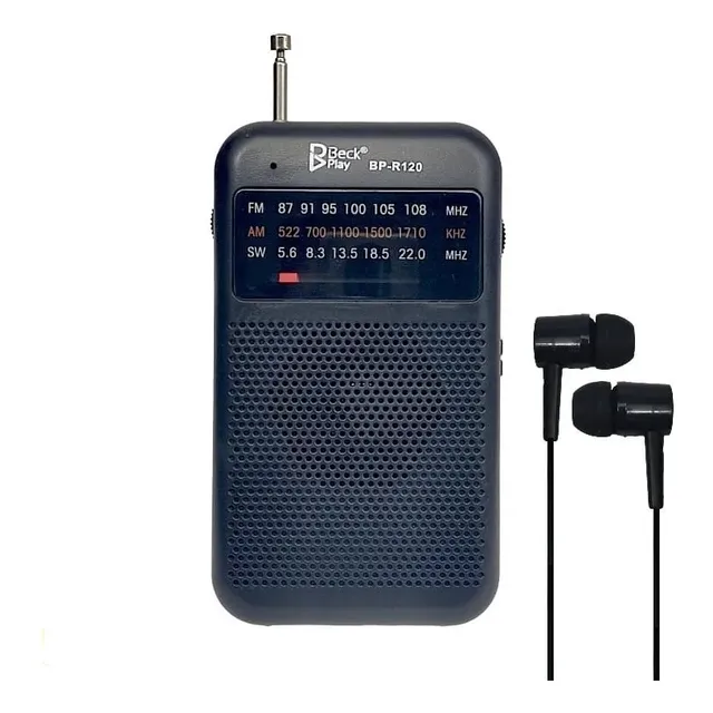 Radio Bandas Am Fm Bolsillo Portatil + Gratis Baterias!