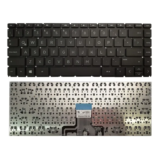 Teclado Hp 14-cm 14-cd 14-cf 14-ck 14-df 14-dg 14-dk 14-dq Negro Español Latinoamérica