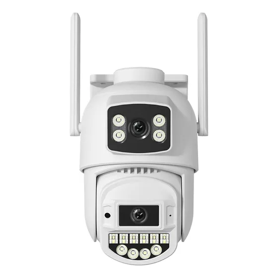 Cámara Seguridad Ip Exterior Wifi Doble Lente 10mp Ultra Hd