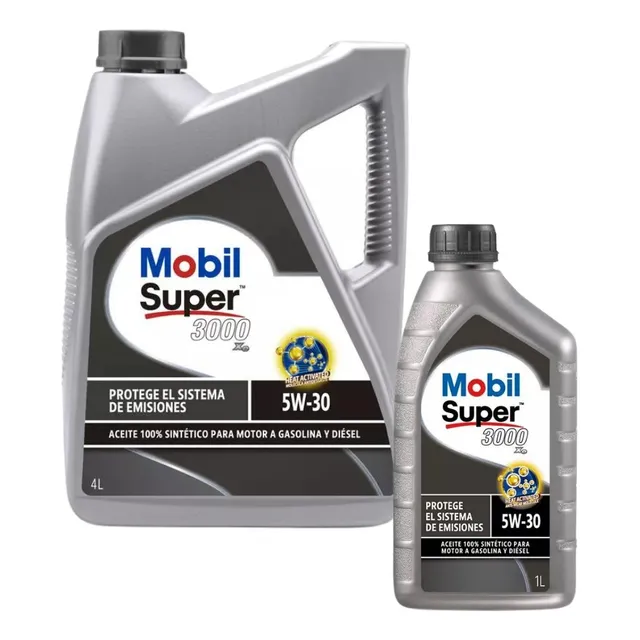 Aceite Mobil Super 3000 Xe 5w30  5 Lts