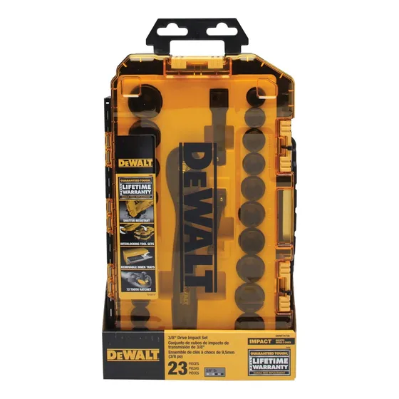 Ratchet 3/8 Impacto 23 Piezas Dewalt Cod: 1540745