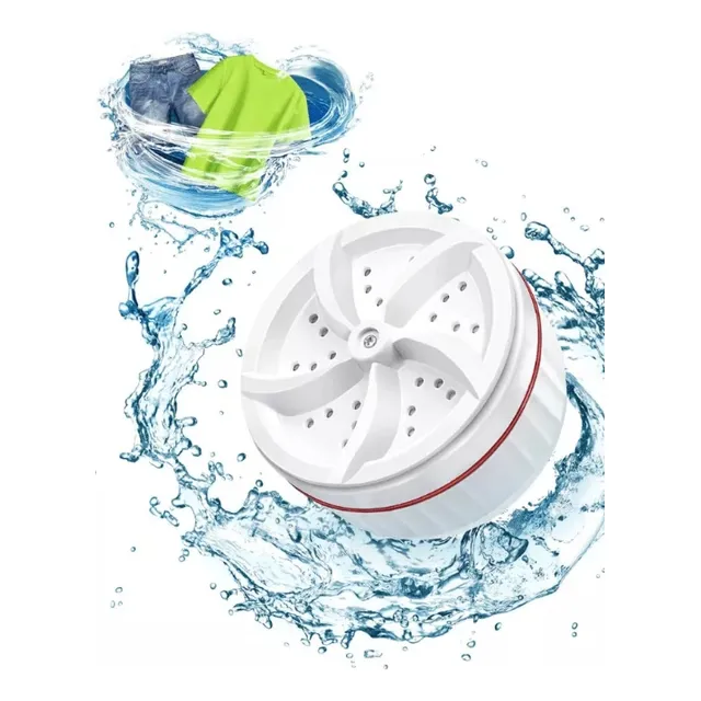 Práctica Y Eficiente Mini Lavadora Portátil. Turbina Usb 