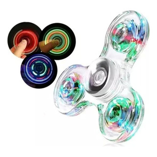 2 Fidget Spinner Antiestrés Con Luces Led Y Diseños Variados 2 Fidget Spinner Antiestrés Con Luces Led Y Diseños Variados