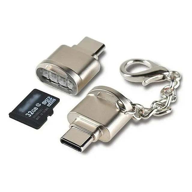 Lector De Memorias Micro Sd  A Tipo C