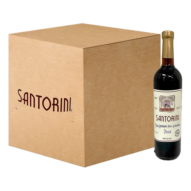Caja Vino Generoso Para Consagrar Santorini 750 Ml