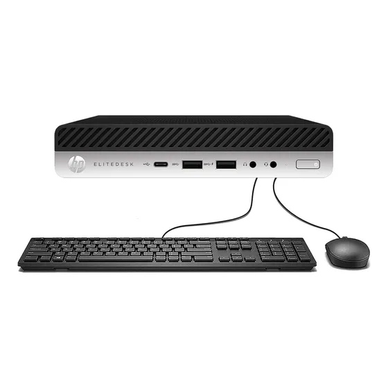 Computadora Hp Elitedesk R5 Pro 2400ge 8gb Ram 256gb Ssd