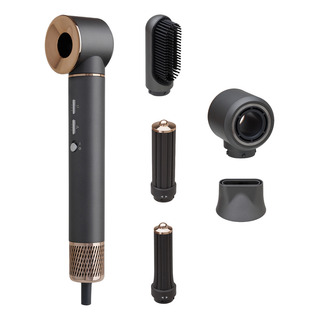 Secadora Profesional Multiestilizador 6 Pzs | Magic Styler Color Gris Oscuro Secadora Profesional Multiestilizador 6 Pzs | Magic Styler Color Gris Oscuro
