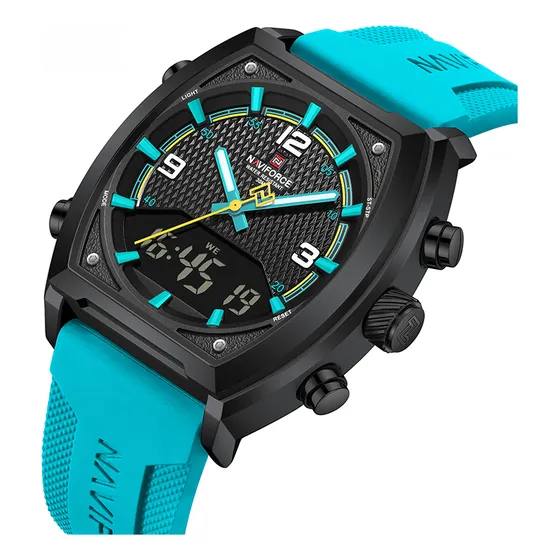 Relojes Cuadrados Impermeables Naviforce, Modernos, Deportiv