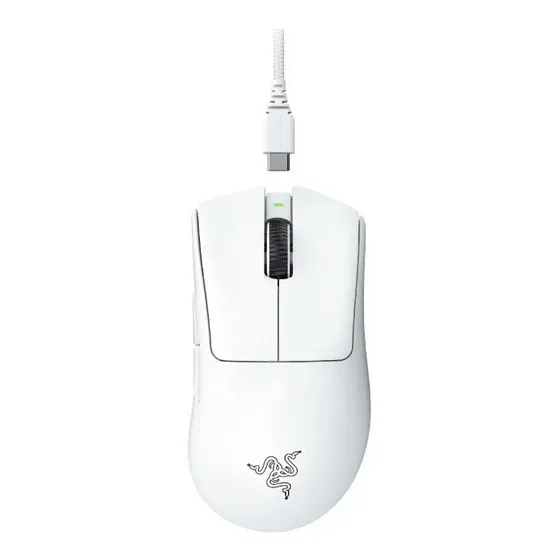Mouse Razer Deathadder V3 Pro Wireless 30k Dpi Usb-c White Color Blanco | Cuotas sin interés