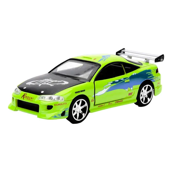 Mitsubishi Eclipse Brian F&f Nuevo Sin Caja - M Jada 1/32 Verde