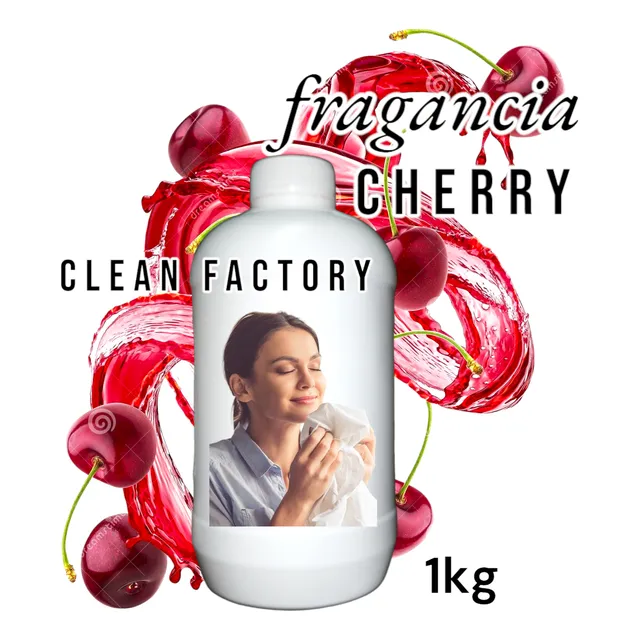 Fragancia Para Desinfectante Multiusos Cherry 1kg Sellada