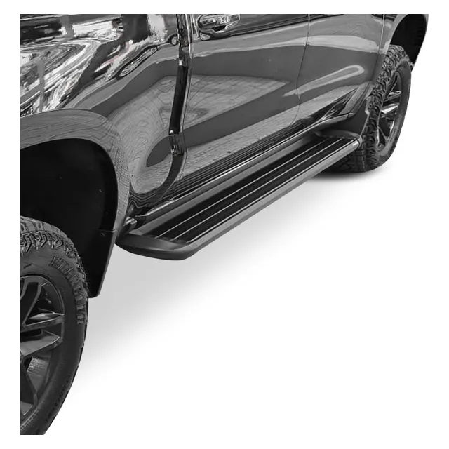 Estribos Keko My Trip Aluminio Negro Chevrolet Silverado 20+
