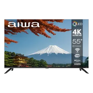 Pantalla Smart Tv Aiwa Roku 55 Pulgadas Qled 4k Ultra Hd /
