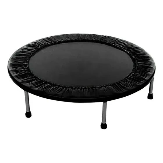Mini Trampolín Jumping Cama Elástica Gimnasio Fitness Trap Negro