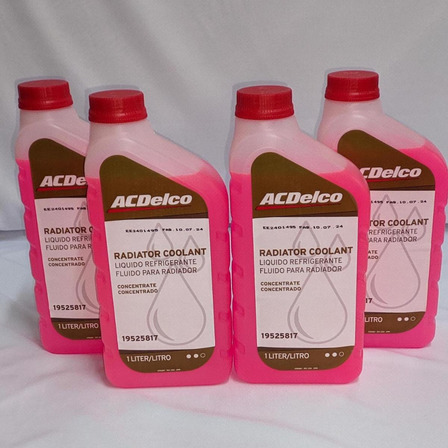 Kit 4 Aditivos Radiador Concentrado Rosa Gm Kit 4 Aditivos Radiador Concentrado Rosa Gm