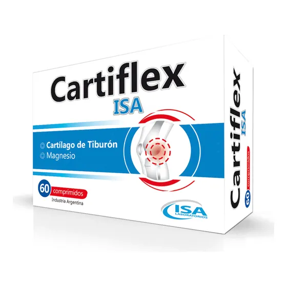 Suplemento Dietario Cartiflex Cartílago De Tiburón X 60 Un Sin Sabor