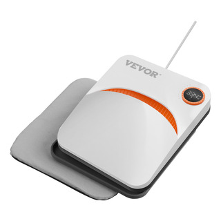Vevor Plancha Plana Para Sublimar Vinil Transfer Dtf Playera Color Blanco/naranja Vevor Plancha Plana Para Sublimar Vinil Transfer Dtf Playera Color Blanco/naranja