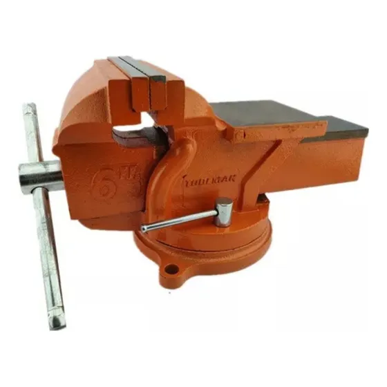Tornillo De Banco Mecanico Base Giratoria 6 Pulgadas