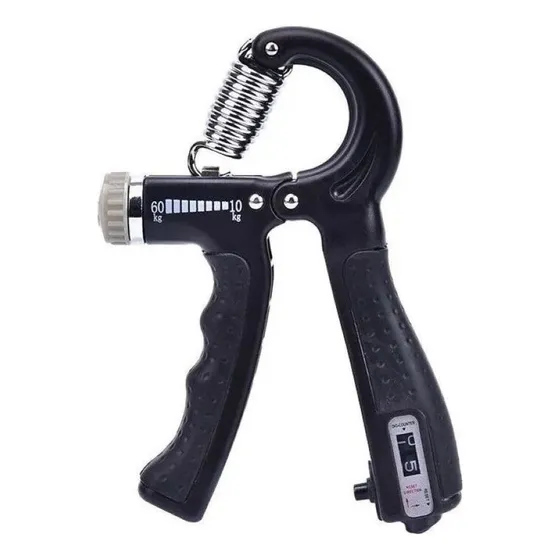 Dispositivo Hand Grip para fortalecer manos y antebrazos, color negro