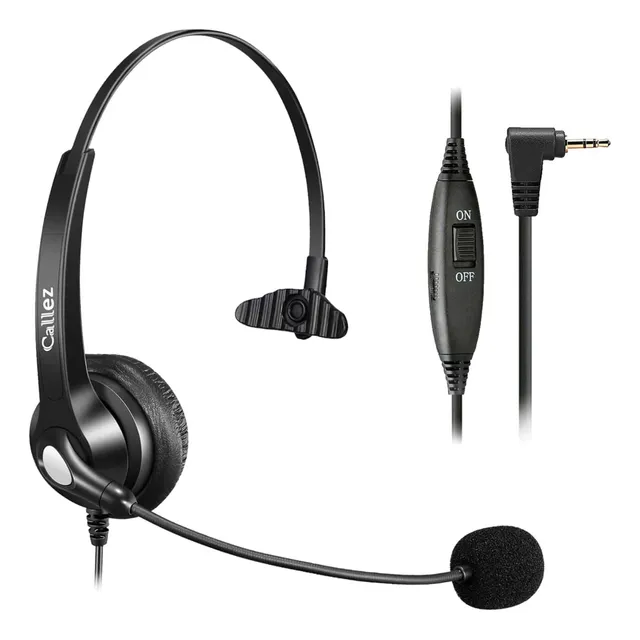 Teléfono Auriculares Con Micrófono Noise Cancelación Hmygv