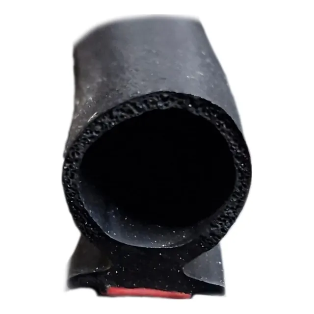Burlete Goma Esponja Hueco Autoadhesivo Universal (por Metro