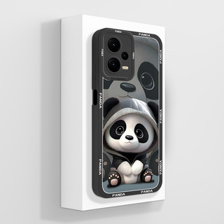 Para Xiaomi Poco X5 X5pro 5g Cute Panda Dinosaur Pattern Para Xiaomi Poco X5 X5pro 5g Cute Panda Dinosaur Pattern