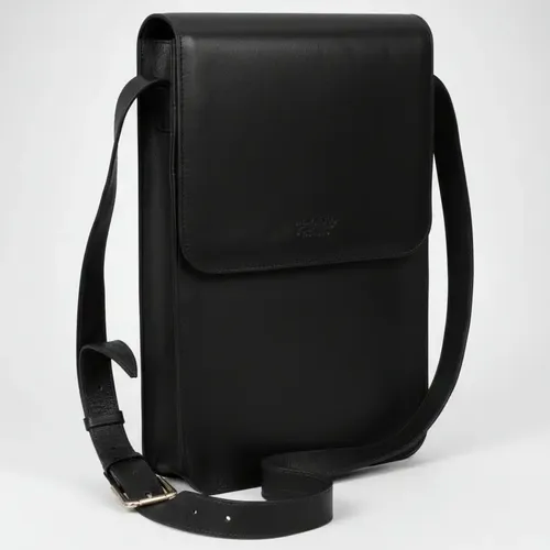 Bolsa Lateral Transversal Masculina For Men - Ahl17208 Cor Preto