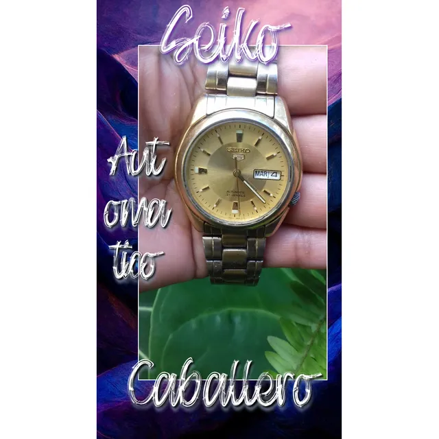 Seiko Para Hombre. Automático. Usado.