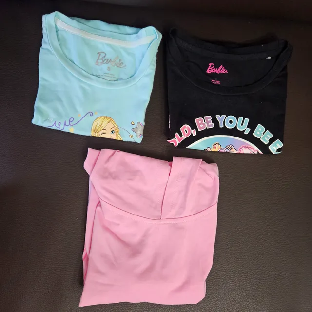 Franela Barbie Talla 8 Y 10 Usadas