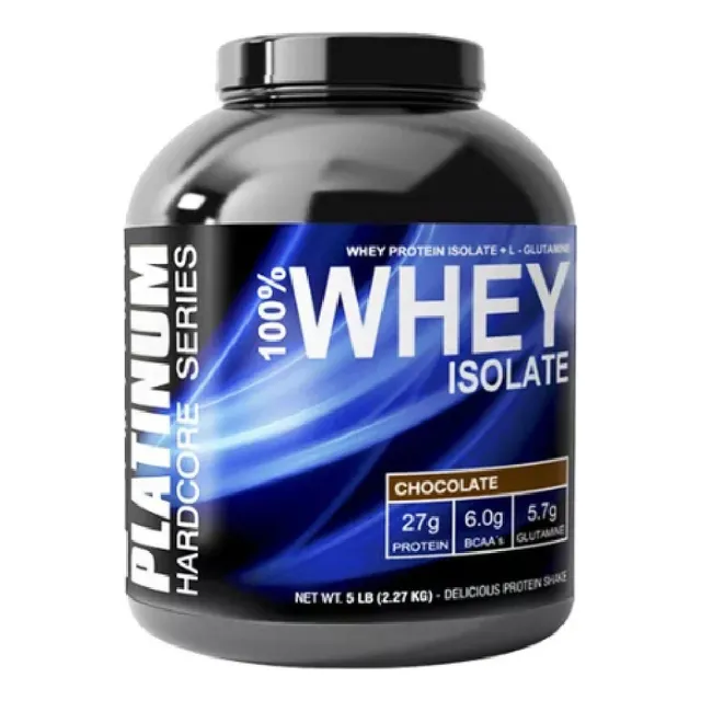 100% Whey Protein Isolate Platinum 5lb 2,27kg