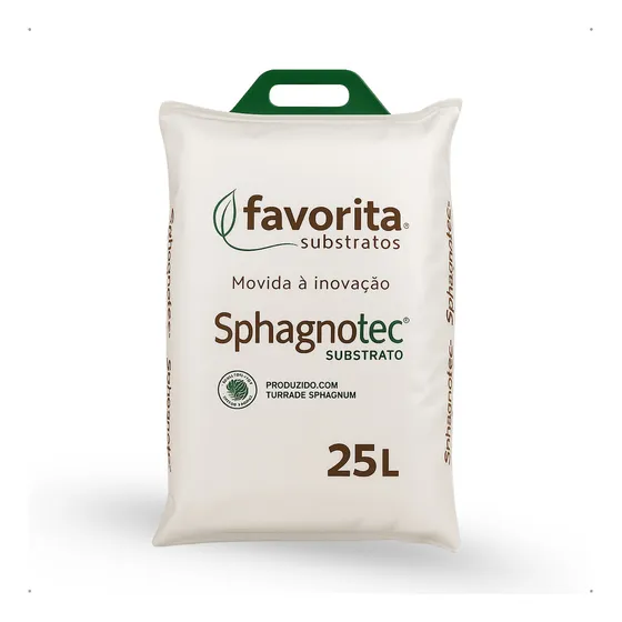 Favorita substrato 25L sphagnotec turfa com perlita 50/50