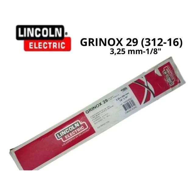 Electrodo Acero Inoxidable Grinox 29 1/8