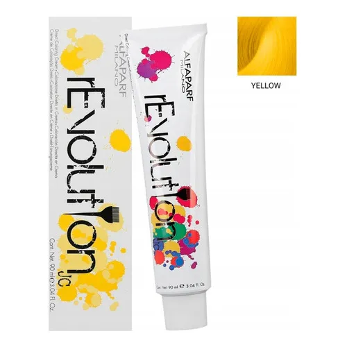 Alfaparf Revolution Tintura Fantasía Coloración Directa Pelo Tono Yellow