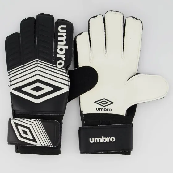 Luva Umbro Goleiro Preta E Branca