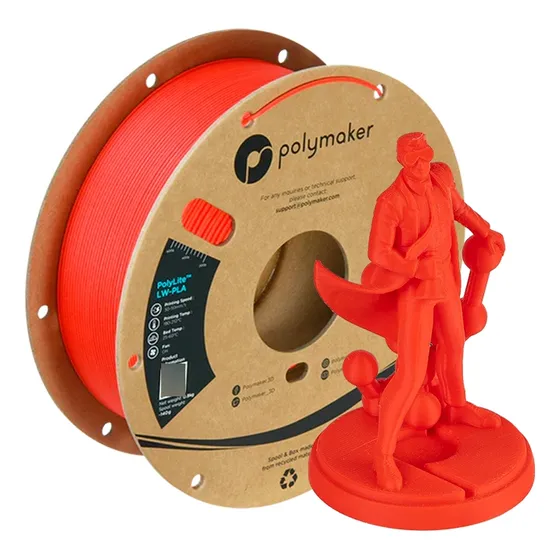 Filamento Polymaker Lw Pla Polylite 1kg Impresion 3d