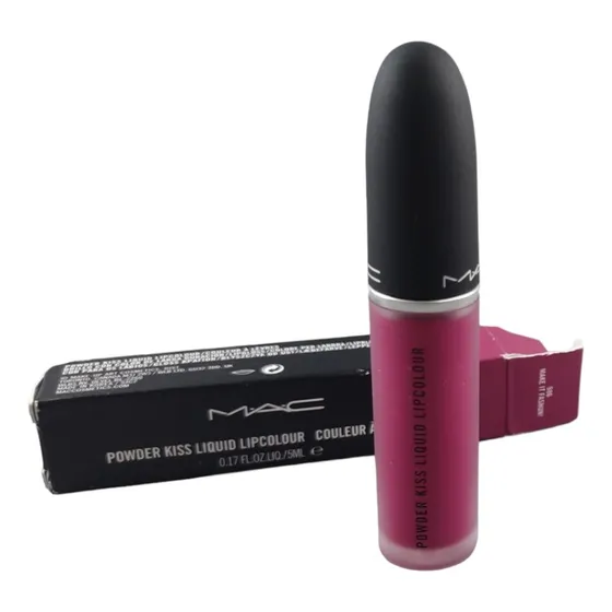 986 Make It Fashun! Mac Powder Kiss Batom Líquido Novo 