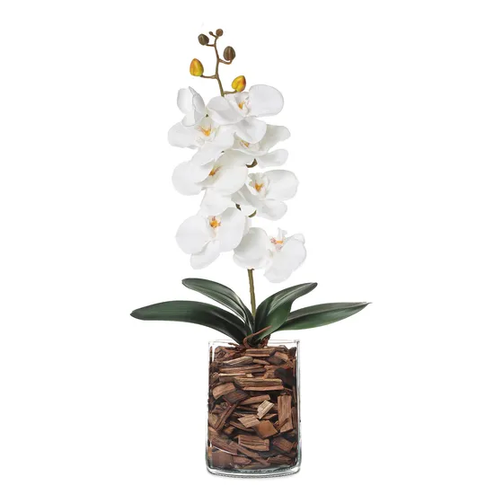Vaso Com Planta Artificial Para Sala Buque Planta Decorativa