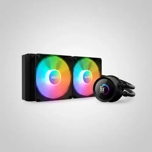 Water Cooler Nzxt Kraken 240 Rgb Lcd F120rgb Core 240mm | Frete grátis