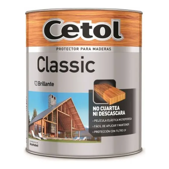 Cetol Classic  Exterior Brillante  X 4 Lts.colores  Oferta!