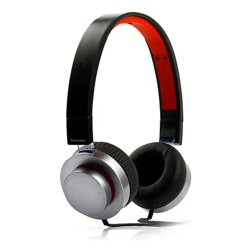 Vincha Auriculares Micrófono Panasonic Cableado Rp-hxd5we-k Color Plateado